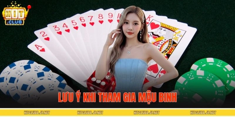 Bật mí những lưu ý quan trọng khi chơi Mậu binh